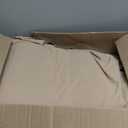 ULTCOVER Rectangular Patio Heavy Duty Table Cover - 600D Tough Canvas Waterproof Outdoor Dining Table and Chairs General Purpose Furniture Cover Size 111L x 74W x 28H inch (Brown)