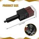 Brake Light Switch, Cruise Control Cutout Switch, 25300-3RA0A 25300-4M400 Stop Lamp Stoplight Switch Assembly, Cruise Control Release Switch Replacement for Nissan Altima Infiniti EX35
