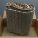 Adiva Rugs Outdoor Indoor Area Rug, Weather Resistant, Easy to Clean, Stain Resistant Floor Mat for Dining Room, Backyard, Deck, Patio (Wooden, 5' x 7')