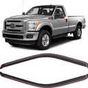 in-Channel Window Visors Rain Guards for 1999-2016 Ford F250 F350 F450 F550 Super Duty, Window Vent Wind Deflectors Visors Shades for 2000-2016 F650 F750 Standard Cab (for 2 Front Doors Only)