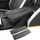 Armrest Cover for 2021-2026 Buick Envision(Preferred/Sport Touring/Avenir) Buick Envision Accessories Center Console Cover Arm Rest Protector Middle Lid Pad Protector PU Leather, Anti-Scratch,Non-Slip