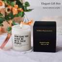 Unique Farewell Gifts for Women Coworkers & Bosses: Funny Employee Going Away Gifts - 'Goodbye, New Job' Good Luck Candle for Work Bestie (How Dare)