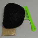 Short Curly Wigs for Black Women Human Hair Afro Kinky Curly Wig Brazilian Virgin Pixie Cut Wig Human Hair With Bangs 150% Density None Lace Front Bob Wigs 1B# (Afro Kinky Curly)