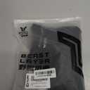 HUGE SPORTS Men's Swim Shirts Long Sleeve UPF 50+ Rash Guard Sun Shirts UV Sun Protection (X-Large)