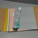 Vitalizart Paper Gift Bags With Ribbon Handles Set of 10 Assorted Colors Bulk Reusable For Gift Wrap Kids Birthday Bridal Shower Party Favors Goodie Bags Candy Christmas 8.07"x4.72"x9.84" Medium Size