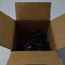 3/4" Black Plastic Four-Sided Spire Wing Tip Finial Fence Topper for Iron Picket Fence (10, 3/4")