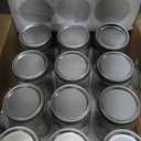 Accguan 32oz Mason Jars with Lids, Wide Mouth Mason Jars,Food Storage Container Excellent Choice for Honey,Drinking,Spice Jars,Canned Goods,DIY Projects,Jam,Wedding Favors,Canning Jars set of 12Pack