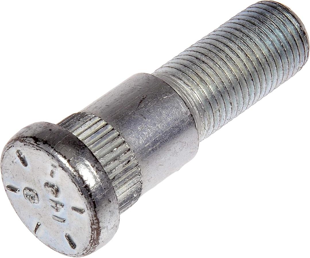 Dorman 610-148 Front 1/2-20 Serrated Wheel Stud - .622 in. Knurl, 1-13/16 in. Length Compatible with Select Models, 10 Pack