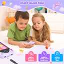 Kids Smart Phone for Girls Gifts - Toddler Christmas Birthday Gift for Age 3 4 5 6 Year Old, Kids Cell Phone Toy with Touchscreen, Dual Cameras, Learning, Kid Mp3 Player, Games with 32 GB Card