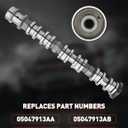 5047913AD Right Side Intake Camshaft for 2016-2024 Jeep Grand Cherokee Dodge Durango Ram 1500 3.6L,Replace 5047913AD 5047913AC 5047913AB 5047913AA