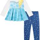 Toddler Girl Clothes Long Sleeve T-Shirt + Leggings Princess Toddlers Girls Outfits 2-7Y Kid 2Pcs Sets