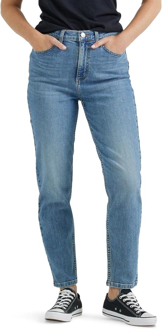 Lee Women's Legendary High Rise Mom Jean 46L