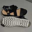 DREAM PAIRS Womens Open Toe Ankle Strap Platform Wedge Sandals, 9.5
