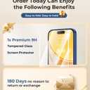 2 x CHICLADY for iPhone 17 Pro Case with 1x Screen Protector, [Compatible with MagSafe] [Integrated Camera Protection], Non Yellowing Slim Cute Women Girly Magnetic Cover for iPhone 17 Pro 6.3", Blue