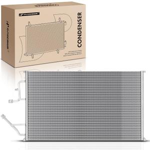 A-Premium A/C Condenser Compatible with Chevrolet & GMC - Blazer 1994, C1500/C2500/K1500/K2500 Suburban, C3500/K3500, Yukon 1994-1995