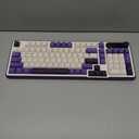 RK ROYAL KLUDGE S98 Mechanical Keyboard w/Smart Display & Knob, Top Mount 96% Wireless Mechanical Keyboard BT/2.4G/USB-C, Hot Swappable, Software Support, Massive Battery, 98 Keys (Lavender Purple)