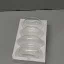 BLOFLO Transparent Glass Hydroponic Flower Vase, 7-Inch Clear Glass Vase, Four-Layer Geometric Glass Vase for Home Dcor, Modern Bubble Glass Vase for Home Office Wedding Table Decoration (Clear)