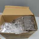 SUNZOS Corner Bathroom Counter Organizer, 3-Tier Countertop Perfume Tray Organizer with Makeup Brush Holder, Vanity Makeup Cosmetic Storage for Dresser (Amber Gold)