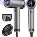 Hair Dryer with Magnetic Attachments, Professional Negative Ionic Blowdryer, 5X Fast Dry