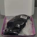 AISI HAIR Black Wig for Women, Long Wavy Lace Hairline Middle Part Synthetic Heat Resistant Wig for Daily Party-26 Inch