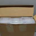 Skylety 50 Pcs blank Playing Card Case, Clear Poker Box Snap Closed, Plastic Playing Game Card Storage Box Holder for Poker, Suitable for 3.7x2.7 Inch