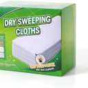 Eyliden 24 Count Dry Mop Pads, Disposable Cloths Refills, for 10inch Sweeper Driver Mops, Cleaning for Window Hardwood Laminate Tile Floor Multi Surface