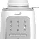 Bottle Warmer, GROWNSY Fast Baby Milk Warmer with Timer for Breastmilk or Formula, Accurate Temperature Control, with Defrost, Sterili-zing, Keep, Heat Baby Food Jars Function