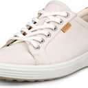 ECCO Women's Soft 7 Sneaker, Limestone Nubuck, 9-9.5