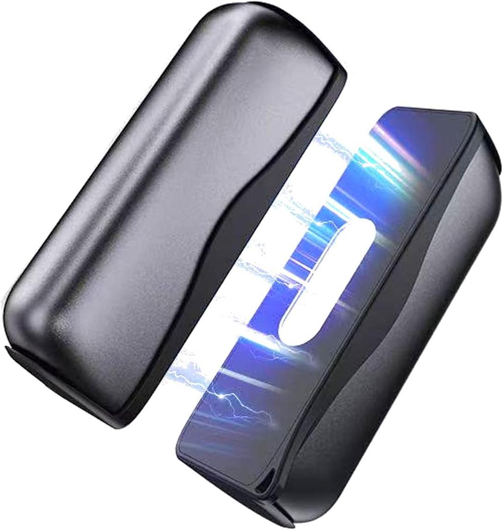 Hand Warmers Rechargeable 2 Pack, 10000mAh Magnetic-Split Electric Hand Warmer,Portable Hand Warmer(Heating Temp: 95F - 113F),Mini Hand Warmer Works for Camping, Hunting, Winter Gifts (Black)