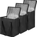 3 PCS Upgraded Smaker Wood Pellet Storage Bin and Dispenser, Stay Dry Pellet Bin with Anti-Shock Layer, 20LBS Capacity