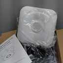 Bathroom Exhaust Fan with Light, 36W Quiet Vent Fan - 160 CFM & 1.0 Sone, 1500lm LED Light (3000K/4000K/5000K) - 5 Brightness Adjustable, 7 RGB Modes & Nightlight, Remote Control, Easy to Install (White)