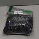 Women's 3/4 Ruched Sleeve Lightweight Work Office Blazer Jacket (S-3XL) (Black)