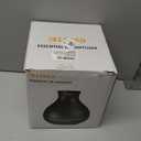 InnoGear Aromatherapy Diffuser & 10 Essential Oils Set, 400ml Diffuser Ultrasonic Diffuser Cool Mist Humidifier with 4 Timers 7 Colors Light Waterless Auto Off for Valentine's Gift, Dark Wood Grain