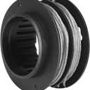 THTEN KST 130X Spool Trimmer line 17ft 0.080" Compatible with Kobalt 40-Volt String Trimmer Models 2905303,KST 130X-06, Item Number 796787,831145 4 Pack