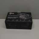 16-Head Massage Gun, Deep Tissue Percussion Massager with 9 Modes & 9 Intensities, 2600mAh Battery Back Massager for Pain Relief Deep Tissue for Muscle Pain Relief in Back, Legs, Shoulders (Dark Black)