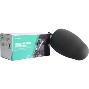 Wheel Polisher Kit for Drill,1/4" Hex Shank for Standard Household Drill/Impact Driver,Gourd Head Design is Very Suitable for Cleaning All Kinds of Wheels, Exhaust Tips,Grilles & etc.