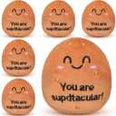 HyDren 6 Pcs Potato Plush 3.15 Potato Stuffed Toys Cute Stress Relief Doll Back to School Gifts for First Day Student Girls Boys Reduce Pressure Inspirational Appreciation Gifts for Teacher Employee