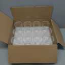 Devilfire 12Pcs Glass Cylinder vases for Centerpieces, 6 Inches Tall Flower Vases Wedding Decorations,Bulk Cylinder Flower& Plant Vases,Hurricane Candle Holder for Table Shelf, Party. (12 Pack-6 Inches)