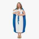 fun shack Virgin Mary Costume for Kids, Saint Mary Outfit for Girls, Religious Dress-Up for Children, XS