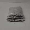 LEMOMO Blackout Curtains 52 x 84 inch/Light Grey Curtains Set of 2 Panels/Thermal Insulated Room Darkening Bedroom Curtains