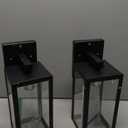 Dawn to Dusk Outdoor Sensor Motion Sensor Light Fixture Waterproof Porch Lights Anti-Rust Exterior Wall Mount Light Outdoor Wall Lantern for Patio Front Door Garage - 2 Pack