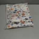 Men's Hawaiian Shirts Wrinkle Free Short Sleeve Button Down Tropical Beach Vacation Shirt (White, XXL)