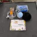 Cat Toys, Interactive Cat Toys for Indoor Cats, USB Rechargeable Electronic Smart Exercise Kitten Toy, Motion Chirping Activated Moving Ball (Blue)