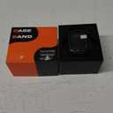 Goton 3 in 1 Waterproof Case and Band with Tempered Glass Screen Protector for Apple Watch Series 9 8 7 45mm, Bumper Cover for iWatch Accessories, 45mm Black