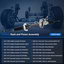Autoround 19207492 Power Steering Rack and Pinion Assembly Compatible with 2007-2014 Chevy, GMC & Cadillac - Tahoe/Yukon/Escalade (ESV/EXT)/ Avalanche/Suburban 1500/ Yukon XL 1500