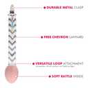 The Teething Egg Baby Teether  Freezable Teething Toy for Babies 36 Months up to 18 Months  Made in USA, Food-Grade TPE, Pink (Single)