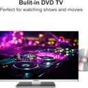 SYLVOX RV TV, 24 inches 12/24V TV for RV 1080P Full HD Smart TV, Built-in APP Store, Support WiFi Bluetooth, Small Android TV for Car Home Camper Truck Boat(Limo Series)