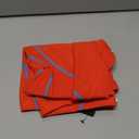 MY KILOMETRE Men's Swimsuit Jammer Solid Swim Jammers Endurance Long Racing Training Swimsuit (Medium, Light Red)