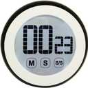Digital Kitchen Timer,99 Minute 59 Seconds Countdown Magnetic Timer with for Study, Homework,Sport Exercise (Black)