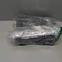 Clear Vinyl Zippered Storage Bags (3-Pack) 40L Sturdy Storage Bags for Sweaters, Blankets, Comforters, Bedding Sets and Much More! (Gray, 18x15x9)